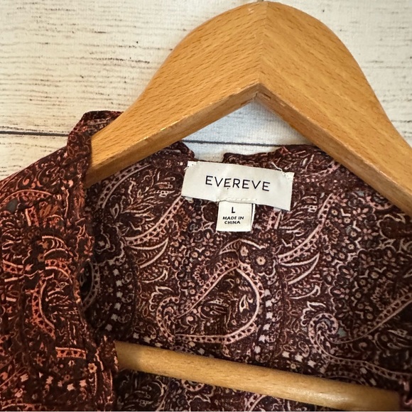 Evereve Aiden Paisley Blouse. - Picture 4 of 6